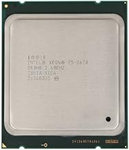 Intel Xeon E5-2670 8 Core Processor 2.60Ghz 20MB Smart Cache 8.00 GT/S QPI TDP 115W SR0H8 BX80621E52670 (Renewed)