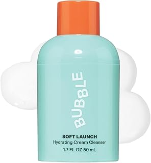 Soft Launch Cream Cleanser - Hydrating Facial Cleanser for Dry Skin - Foaming Face Wash Enriched with Avocado Oil to Soothe + Nourish Without Stripping Essential Moisture (50ml)