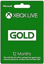 Microsoft Xbox Live 12 Month Gold Card