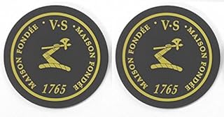 Cognac VS Bar Coasters Spill Mats Set of 2
