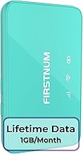 M6 Mobile Hotspot, Portable WiFi Hotspot for Travel in 160+ Countries, No SIM Card Required Hotspot No Contract, Connect Up to 10 Devices, Portable Hotspot with 1GB Free Global Data Monthly