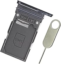 Replacement SIM Card Tray for Samsung Galaxy S23 Ultra SM-S918U S918U1 - Single Sim USA Version (Phantom Black)