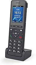 4G LTE Cordless Phone with SIM Card and SIP Accounts, 2.4in Color Screen, Wi Fi BT, 16H Talk Time Advanced Noise Cancellation, Drop Resist, Network Family Phone