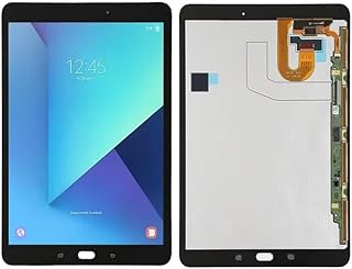 YOOOKOOO 9.7 inch LCD Screen for Samsung Galaxy Tab S3 T820 T825 T827 LCD Display Touch Screen Digitizer Sensors Assembly Panel (Black)