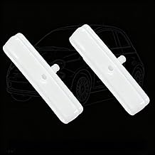 2PCS Compatible Door Window Glass Run Channel Track Repair Guide Clip for Fiat 500 500c (2012-2018) - Fix Stuck Windows, Stabilizer Clip Set for Left or Right Side