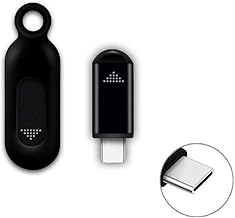 R09 Mini Smartphone IR Remote Controller Adapter for Android Smart Phone Mini Infrared Universal Control All in One Air Conditioner/TV/DVD/STB (Black USB-C for iPhone 15 16)
