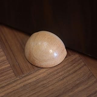 1 Pc Wooden Door Stopper Wall Silicone Rubber Stops Doorstop House Floor Door Wedge Stop Handle Protector Holders Blocker Deurstopper (Light Colour)