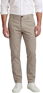 Men’s Slim Fit Khaki Pants Men’s Tapered Chino Pants