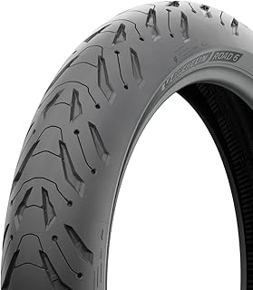 Road 6 Front Tire, black, 120/70ZR-17 (58W) (26276)