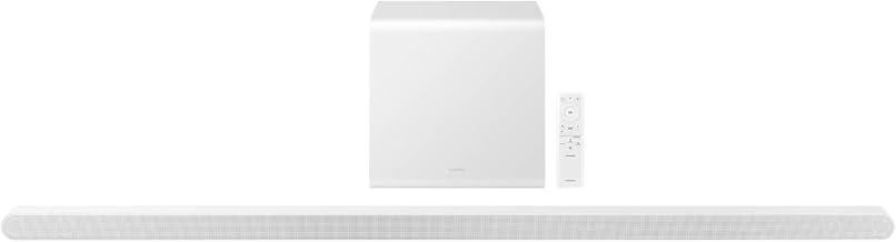 S801D 3.1.2ch Soundbar w/Wireless Dolby Atmos Audio, Ultra Slim Design, Q-Symphony, SpaceFit Sound Pro, Adaptive Sound, Game Mode Pro with Alexa Built-in, HW-S801D/ZA