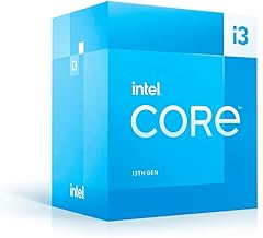Core13th Generation i3-13100 Desktop Processor (4 Core (4 P-Core), 12 MB Cache, up to 4.5 GHz, LGA1700, Intel UHD Graphics 730)