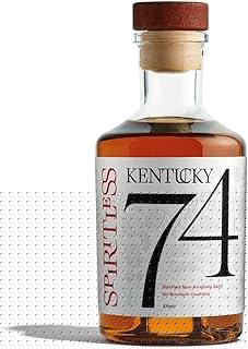 Kentucky 74 Non-Alcoholic Bourbon Whiskey Spirit, Distilled Ingredient for Cocktails, Made in Kentucky with Real American Oak, 375ml Bottle