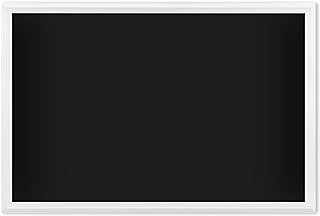 U Brands 20" x 30" Magnetic Chalkboard with White Wood Frame, Blackboard Surface, Wall Mountable, Home, Classroom & Office Organization, Memo & Message Board