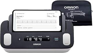Complete 2-in-1 Blood Pressure Monitor + EKG for Home Use & Upper Arm Blood Pressure Cuff - #1 Doctor & Pharmacist Recommended Brand - Clinically Validated - Connect App