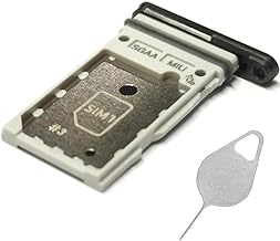Galaxy S23 FE SIM Card Tray Dual Replacement S23FE Sim Card Slot Holder for Samsung Galaxy S23 FE 5G 6.4" S711 S711W SM-S711U Sim Card Tray Repair Part with Opening Needle (Graphite)