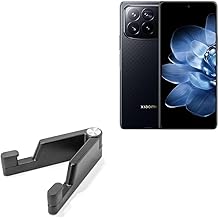 Stand and Mount Compatible with Xiaomi Mix Fold 4 - Desktop Aluminum SoloStand, Adjustable Hands-Free Portable with Rubber Feet - Jet Black