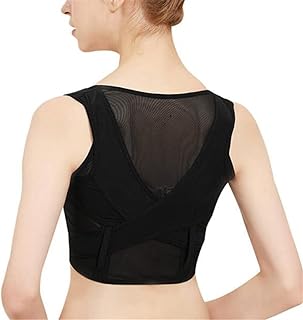 Posture Corrector Clavicle Spine Back Shoulder Lumbar Support Corset Correction Posture Orthopedic Belt Posture(Skin Color,S Code) (D,L code)