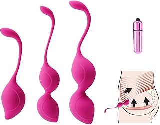 Kegel Tightener Balls: for Vaginal Tightening Ben was Balls for Women Pelvic Floor Muscle Strengthening Kegel Weights Ben Wa Balls Set Kegel Balls Set for Women Tightening Exercise Beginners Advanced