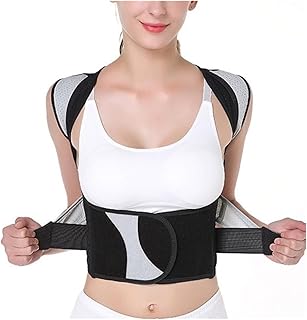 Waist Support Belt Back Full Back Posture Corrector Corset Shoulder Clavicle Spine Lumbar Support Belt Support (G,L)