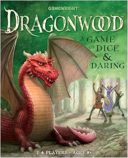 Dragonwood A Game of Dice & Daring Board Game Multi-colored, 5"