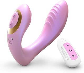 Tracy's Dog Wearable Clitoral G Spot Vibrator, Remote Control Adult Toys for Women Couples, Flexible Vibrating Panty with 10 Vibrations, Powerful Quiet Dual Stimulator, Erotic Massage