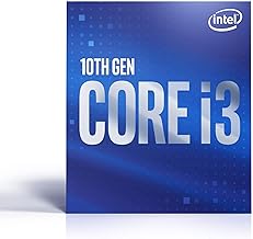 Intel Core i3-10100 Desktop Processor 4 Cores up to 4.3 GHz LGA1200 (Intel 400 Series Chipset) 65W, Model Number: BX8070110100 (Renewed)