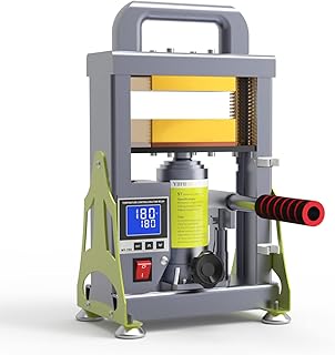 5 Ton Hydraulic Heat Press Machine with 3x5 inch Heated Plates,Auto Temperature Adjustment Heat Press