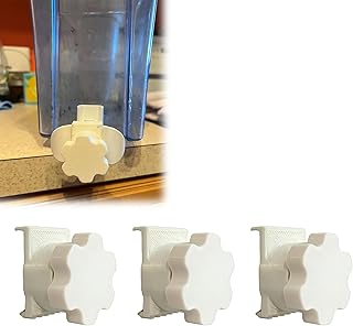 Hands-Free Water Dispenser Button Presser Compatible with ZeroWater 23-Cup Dispenser - Converts Push-Button to Twist-to-Open Design - No More Thumb Fatigue - 3 pac
