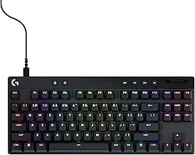 PRO X TKL Rapid (Tenkeyless) Wired Gaming Keyboard: Magnetic Analog Switches with Rapid Trigger, Lightsync RGB, Detachable USB-C Cable, Volume Roller & Media Buttons - Black