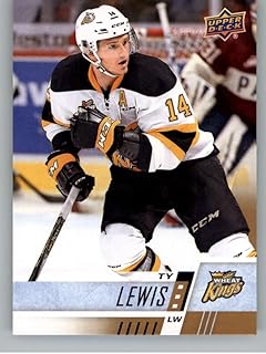 2017-18 Upper Deck CHL #197 Ty Lewis Brandon Wheat Kings Canadian Hockey League Card