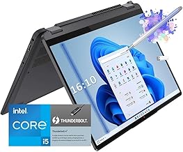 IdeaPad Flex 5i 14" FHD(1920 x 1200) IPS Touchscreen 2-in-1 Laptop, Intel Core i5-1235U, Backlit KB, Wi-Fi 6, Fingerprint, Thunderbolt™ 4, w/Stylus (8GB RAM | 512GB SSD)