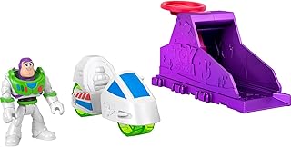 Fisher-Price Imaginext Launcher Set with 3-inch Buzz Lightyear Action Figure & Toy Vehicle, Inspired by Disney and Pixar Toy Story