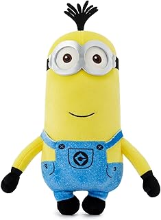 10" Minions Stuffed Animals Plush Toys (Kevin) Kawaii Soft Cute Sleeping Plushies Bedding Pillow for Kids Toddler Toys Boys Girls
