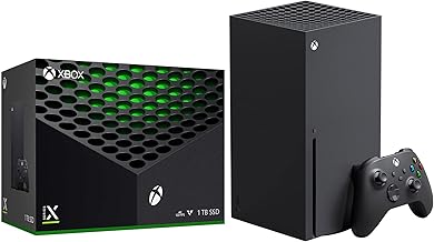 Microsoft Xbox Series X 1TB PCIe SSD, Black - Backward Compatible with Thousands of Games, 16GB GDDR6 Memory (Renewed)