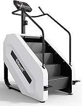 EFFICRAFT Stairmaster Machine with LED Screen, Commercial Grade Stair Climber, Continuous Climbing Exercise Machine for Cardio, 15 Speed Levels Stair Master, 15-164 Steps/Min