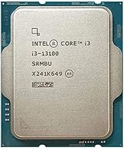 Intel Core i3-13100 4 Core Desktop Processor (Up to 4.5GHz) LGA 1700 - UHD Graphics 730-12MB Cache (OEM Tray Version, Cooler Not Included) - Reliable Performance for Entertainment, Home and Office