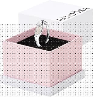 Me Halved Enamel Signet Ring - Sterling SIlver Ring with Cubic Zirconia & Enamel - Includes Gift Box