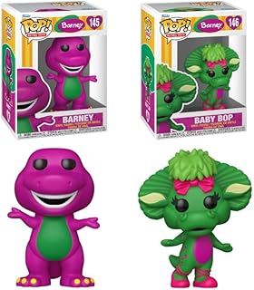 Barney Pop! Retro Toys Complete Set (2)