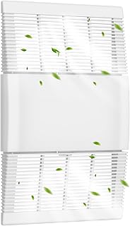 89852000 / S89852000 Replacement Ceiling Heater Grille & Vent Cover – White Bathroom Exhaust Fan Grille and Lens, Compatible with Broan-NuTone Models 605P, 660, 660P, 660RP, 665, 665N, 665P, 665RF