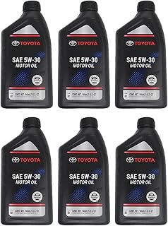 Toyota Genuine Parts - Oil,Motor,5W-30,Case (00279-1QT5W)