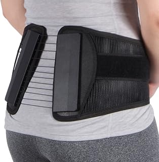 Ottobock The S.P.I.N.E. Adjustable Lower Back Brace with Pulley System - Lumbar Back Support Belt for Men and Women - Compression to Relieve Lower Back Pain & Spine Pressure, 3X-Large