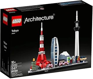 Architecture Skylines: Tokyo 21051 Building Kit, Collectible Architecture Building Set for Adults (547 Pieces)