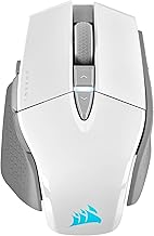 M65 RGB Ultra Wireless Tunable FPS Wireless Gaming Mouse - Sub-1ms Slipstream Wireless Technology, 26,000 DPI Optical Sensor, Up to 120 Hours of Battery Life, 8 Programmable Buttons - White