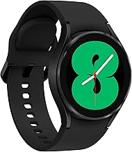 Samsung Electronics Galaxy Watch 4 40mm Smartwatch with ECG Monitor Tracker for Health Fitness Running Sleep Cycles GPS Fall Detection Bluetooth US Version - (Black) (Renewed)