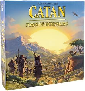 Dawn of Humankind Board Game - Embark on Humanity's Greatest Journey! Strategy Game, Family Game for Kids & Adults, Ages 12+, 3-4 Players, 90 Minute Playtime, Made by Catan Studio