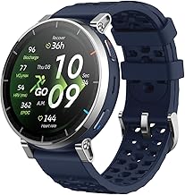Active 3 Premium GPS Running Smart Watch, 1.32" AMOLED Sapphire Display, 12-Day Battery, 4GB Storage, Offline Maps, 170+ Workout Modes, 5 ATM, Heart Rate & Fitness Tracker for Android & iPhone