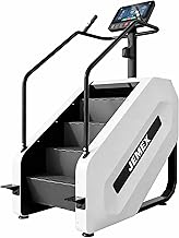 JEMEX Stair Stepper Machine, Heavy Duty Stair Climber with 15 Resistance Levels, Low Impact Cardio for Home Gym, Infrared Auto-Lock, LED or Standard Model, 375 lbs