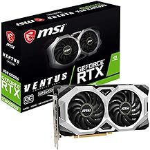 msi Gaming GeForce RTX 2060 Super 8GB GDRR6 256-Bit HDMI/DP G-Sync Turing Architecture Overclocked Graphics Card (RTX 2060 Super Ventus GP OC) (RTX 2060 Super Ventus GP OC)