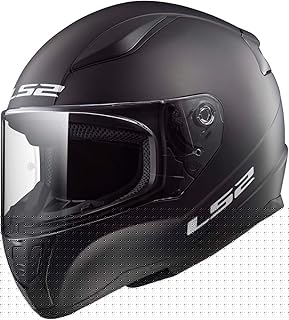 Helmets Rapid II Full Face Motorcycle Helmet (Matte Black - X-Large)