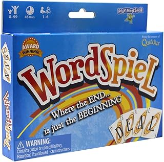 Set WordSpiel — Card Game — Make A Word Using Part of the Word Before — Family Fun Game Night — For Ages 8+